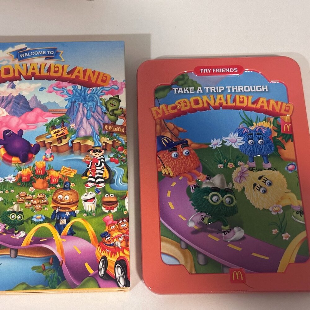 McDonaldland Fry Kids Limited Tin + Stickers & Card Set – McDonald’s Collectible